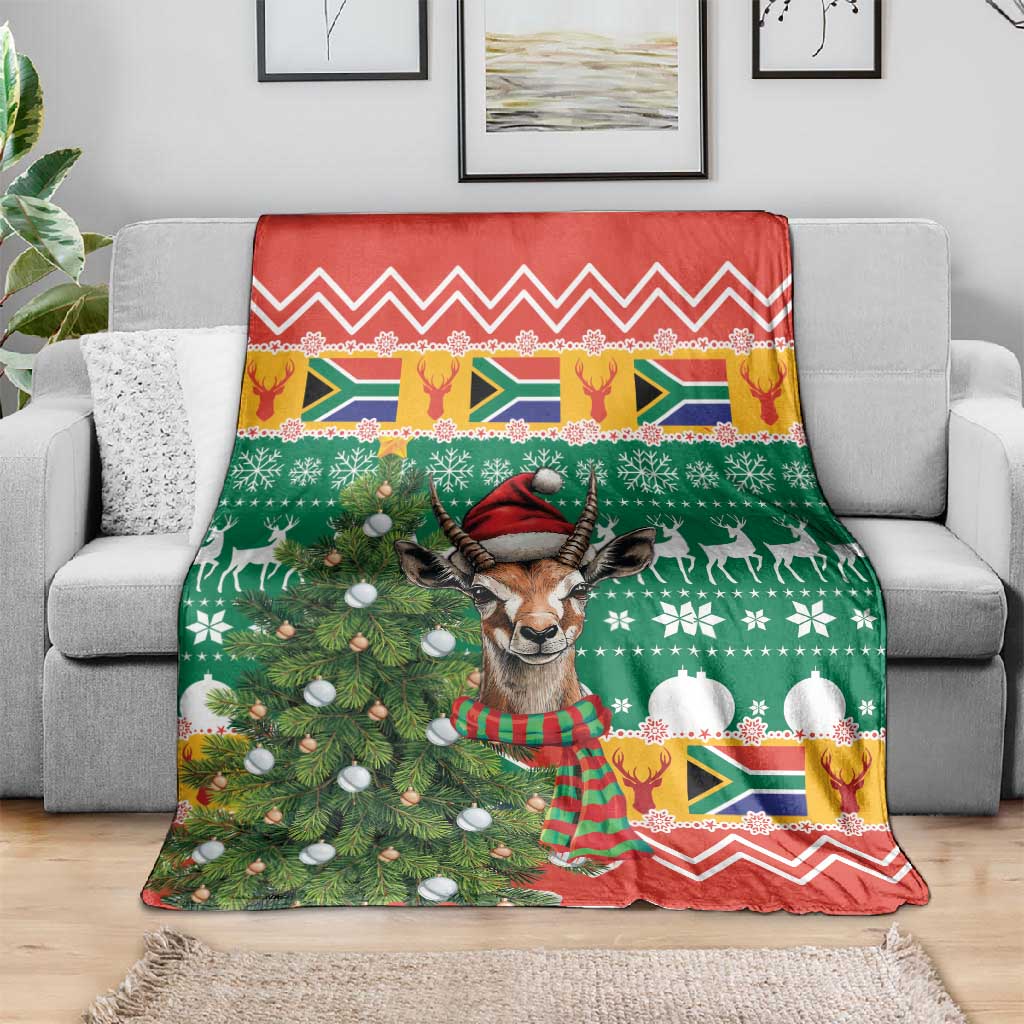 South Africa Springbok Blanket Christmas Tree - Lightning Art LT18