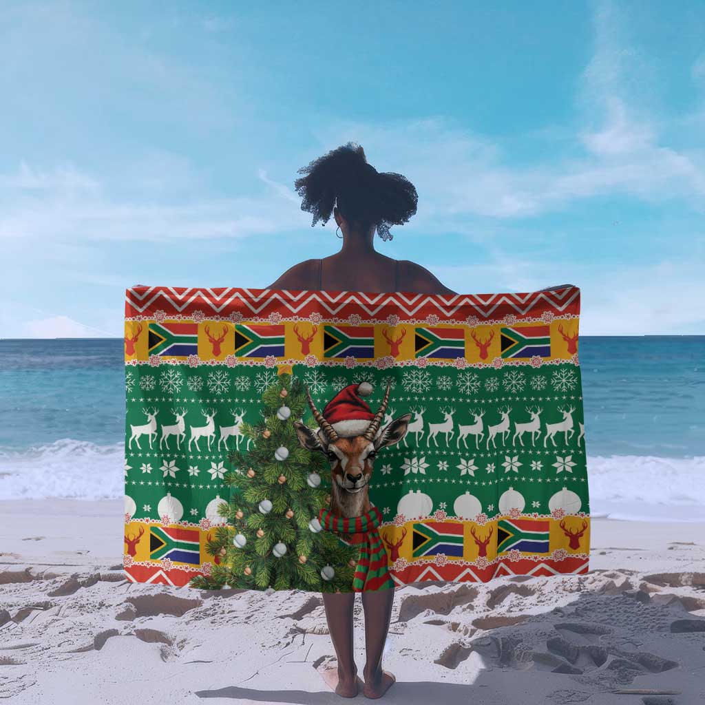 South Africa Springbok Sarong Christmas Tree - Lightning Art LT18