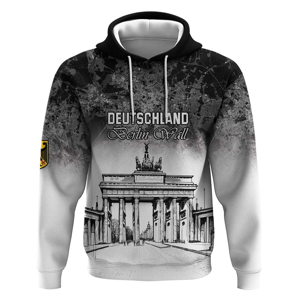 Personalized Germany Berlin Wall Hoodie Tag der Deutschen Einheit LT18