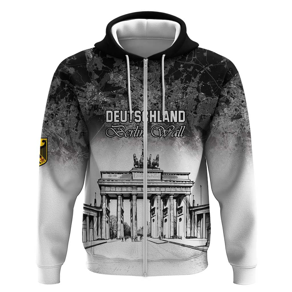 Personalized Germany Berlin Wall Hoodie Tag der Deutschen Einheit LT18
