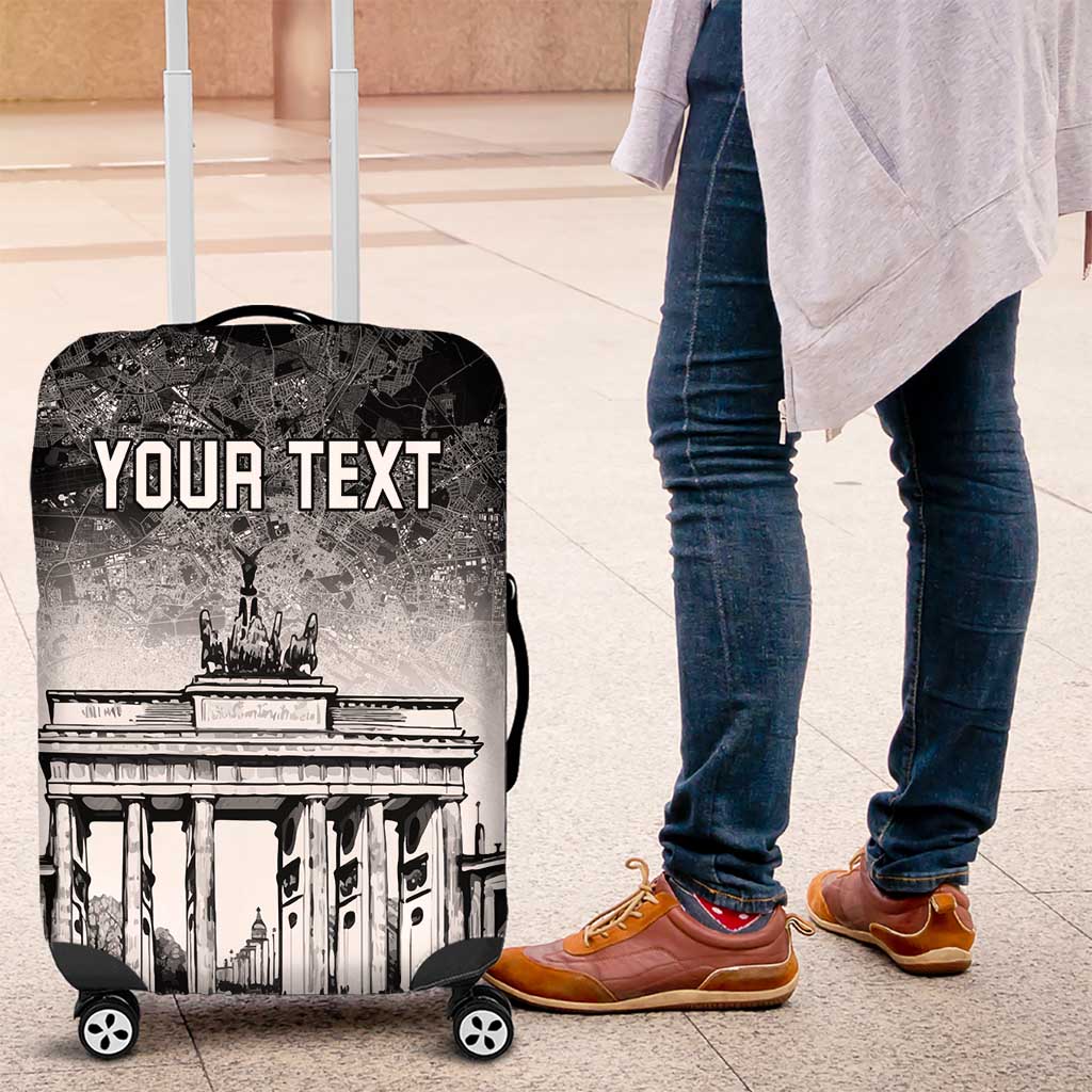 Personalized Germany Berlin Wall Luggage Cover Tag der Deutschen Einheit LT18