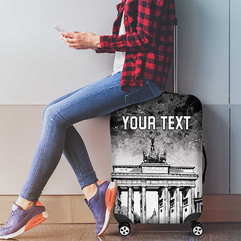 Personalized Germany Berlin Wall Luggage Cover Tag der Deutschen Einheit LT18