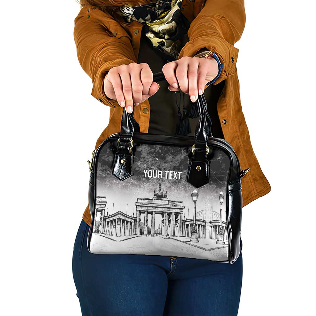 Personalized Germany Berlin Wall Shoulder Handbag Tag der Deutschen Einheit LT18