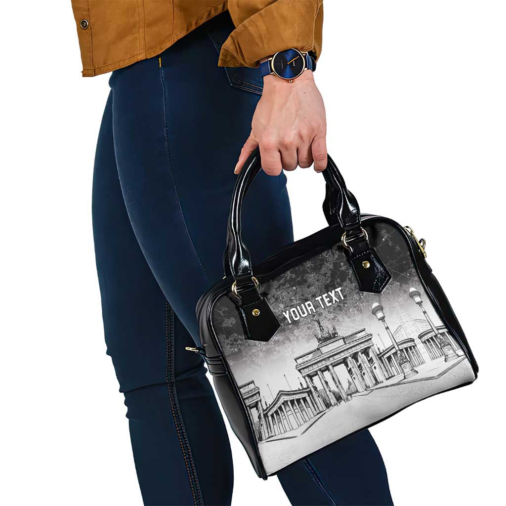 Personalized Germany Berlin Wall Shoulder Handbag Tag der Deutschen Einheit LT18