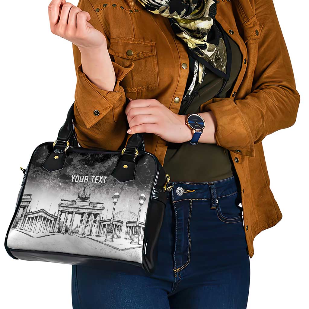 Personalized Germany Berlin Wall Shoulder Handbag Tag der Deutschen Einheit LT18