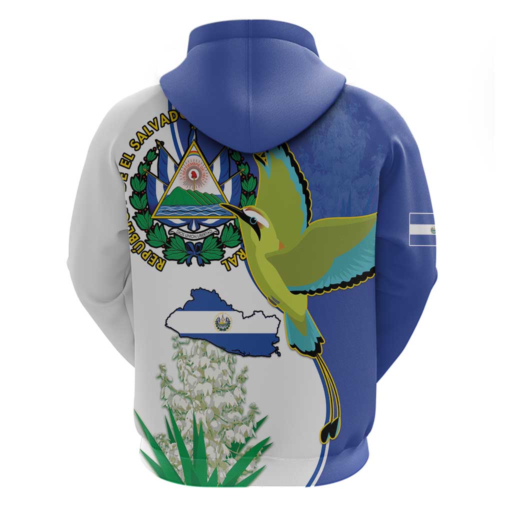El Salvador Independence Day Hoodie Dios Union Libertad LT18