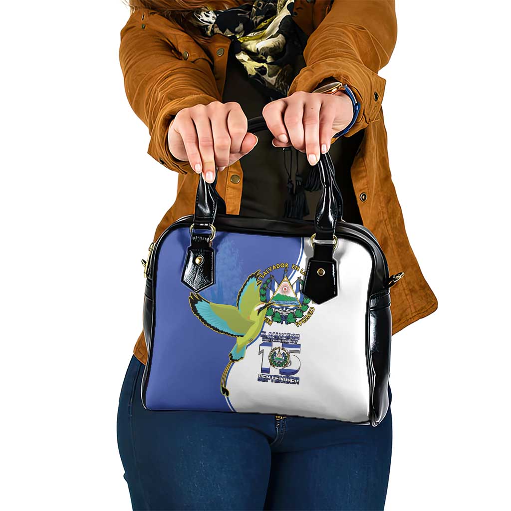 El Salvador Independence Day Shoulder Handbag Dios Union Libertad LT18