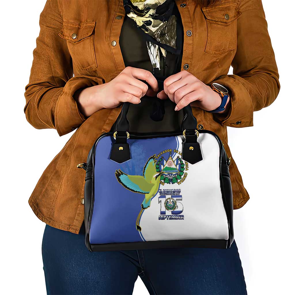 El Salvador Independence Day Shoulder Handbag Dios Union Libertad LT18