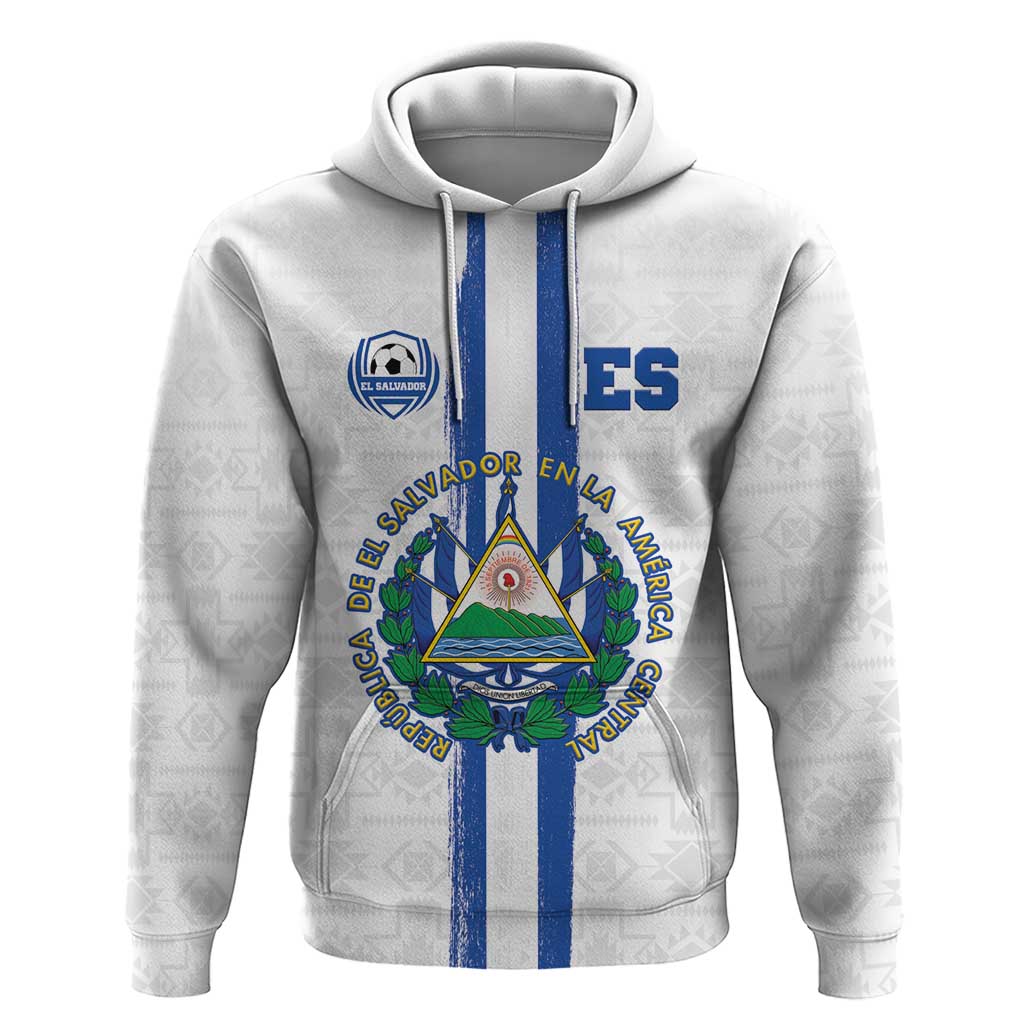 Custom El Salvador Football Hoodie La Selecta Sporty Style LT18