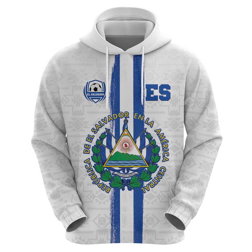 Custom El Salvador Football Hoodie La Selecta Sporty Style LT18