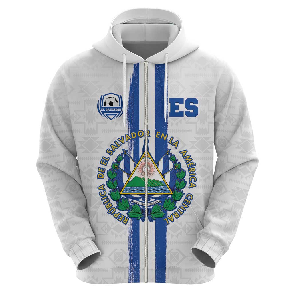 Custom El Salvador Football Hoodie La Selecta Sporty Style LT18