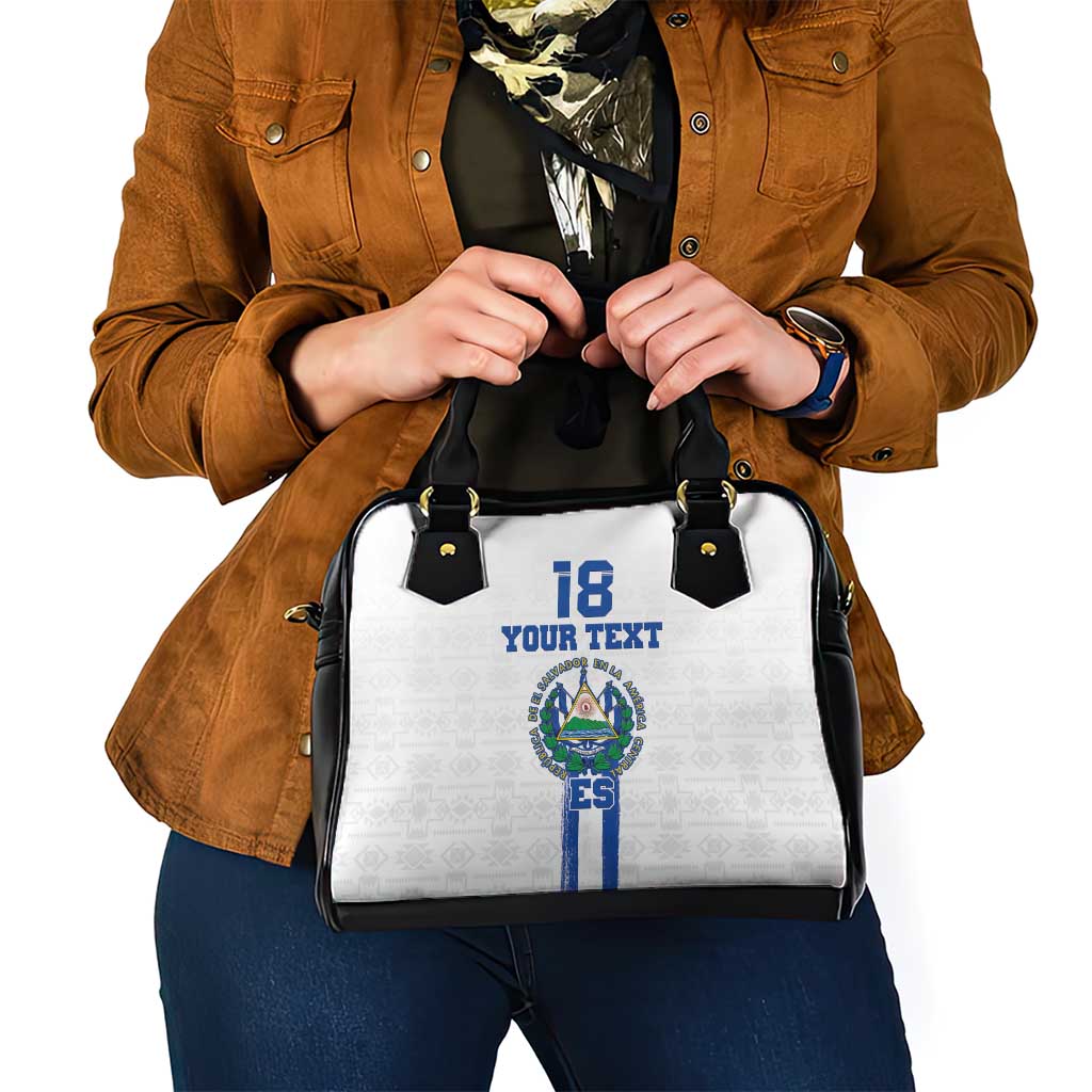 Custom El Salvador Football Shoulder Handbag La Selecta Sporty Style LT18