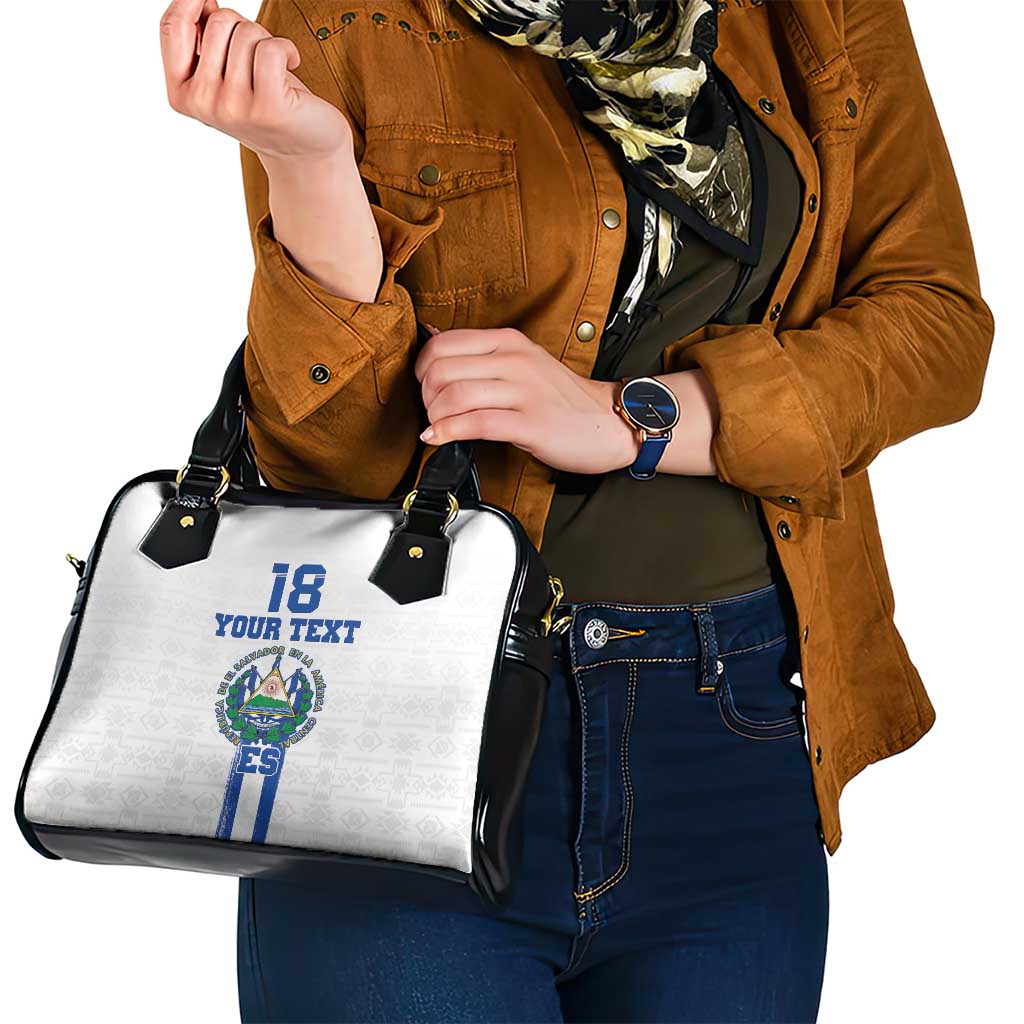 Custom El Salvador Football Shoulder Handbag La Selecta Sporty Style LT18