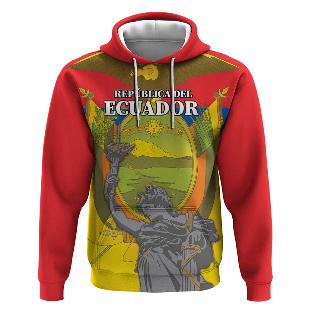 Custom Ecuador Independence Day 1809 Hoodie Monumento a la Independencia LT18
