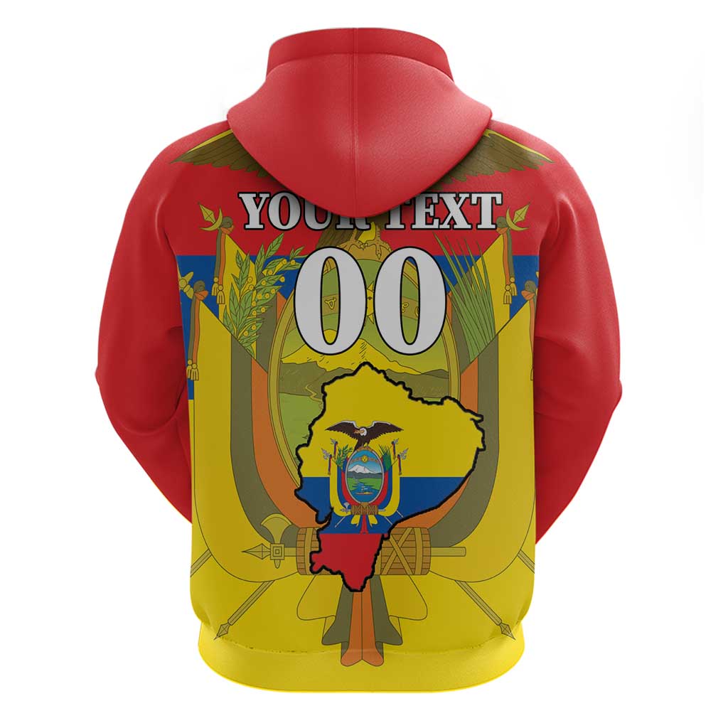 Custom Ecuador Independence Day 1809 Hoodie Monumento a la Independencia LT18