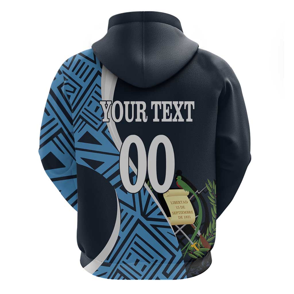 Custom Guatemala Football Hoodie Los Chapines Go Champion LT18