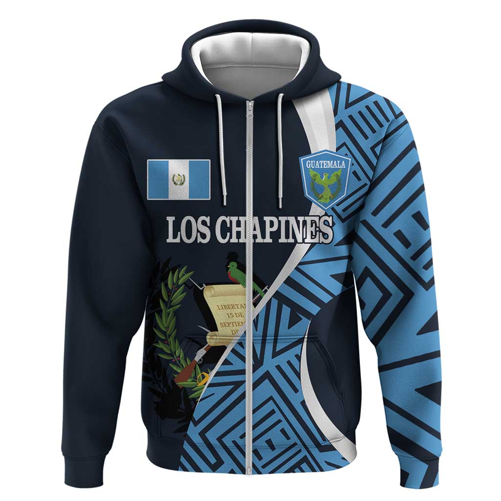 Custom Guatemala Football Hoodie Los Chapines Go Champion LT18