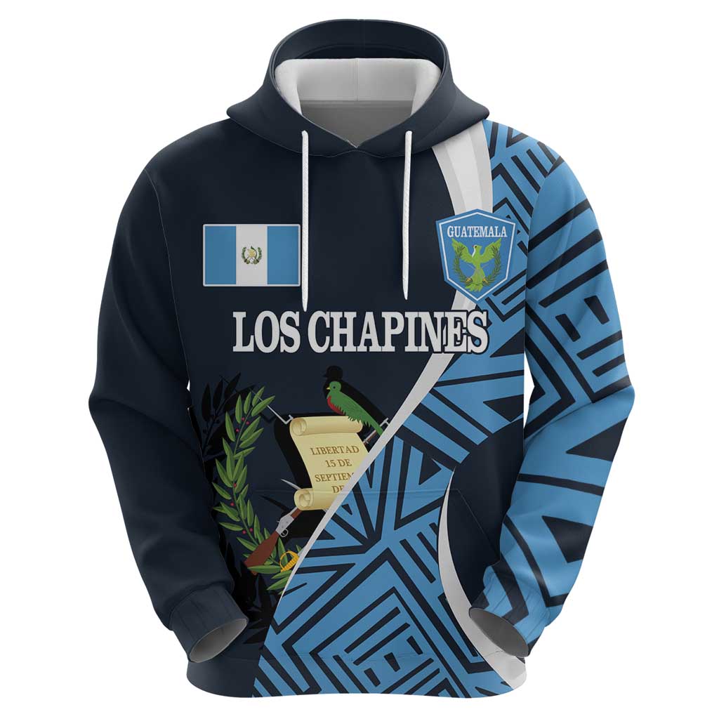 Custom Guatemala Football Hoodie Los Chapines Go Champion LT18