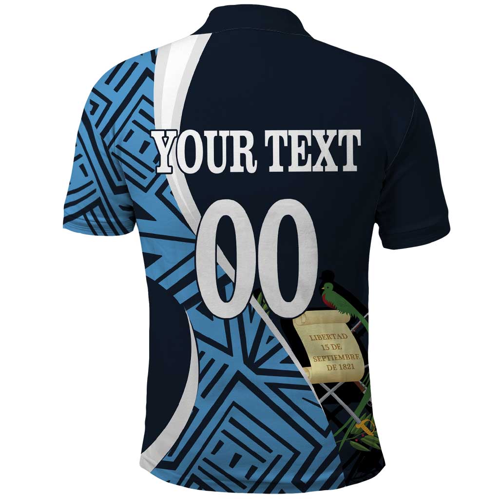 Custom Guatemala Football Polo Shirt Los Chapines Go Champion LT18
