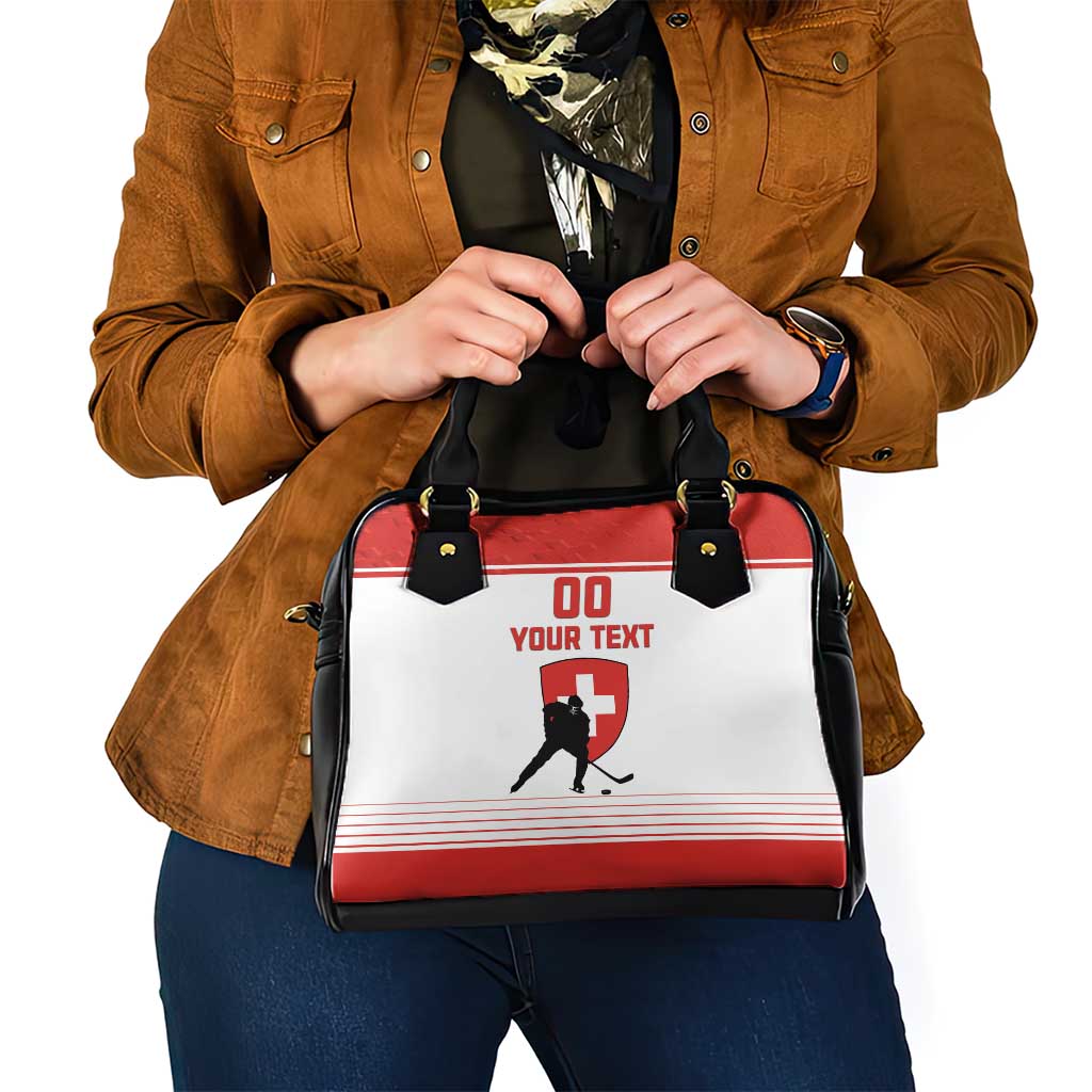 Custom Switzerland Hockey Shoulder Handbag Come On La Nati LT18