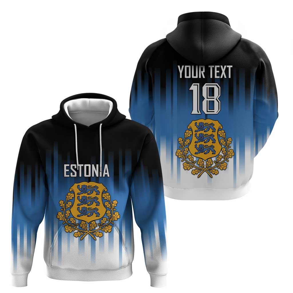 Custom Estonia Football Hoodie Come On Kalevipojad LT18
