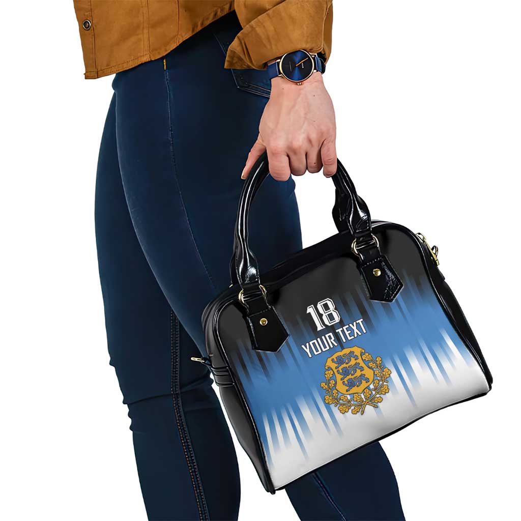 Custom Estonia Football Shoulder Handbag Come On Kalevipojad LT18