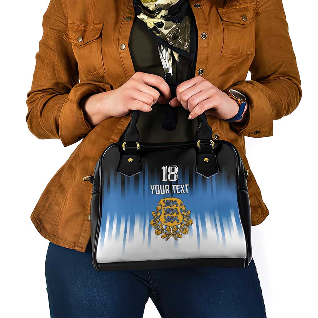Custom Estonia Football Shoulder Handbag Come On Kalevipojad LT18