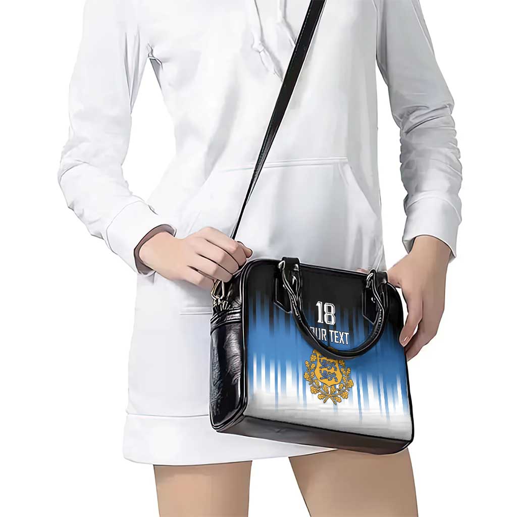 Custom Estonia Football Shoulder Handbag Come On Kalevipojad LT18