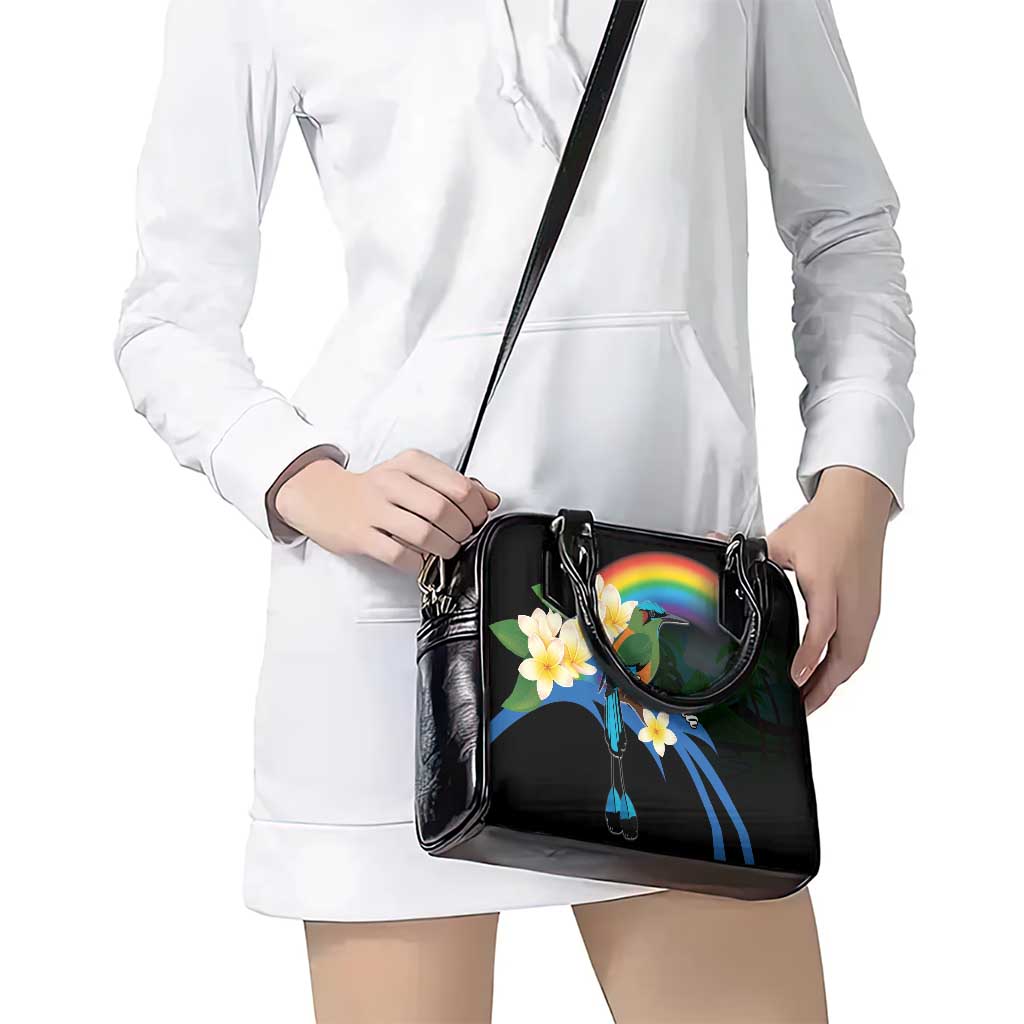 Nicaragua Independence Day Shoulder Handbag En Dios confiamos LT18