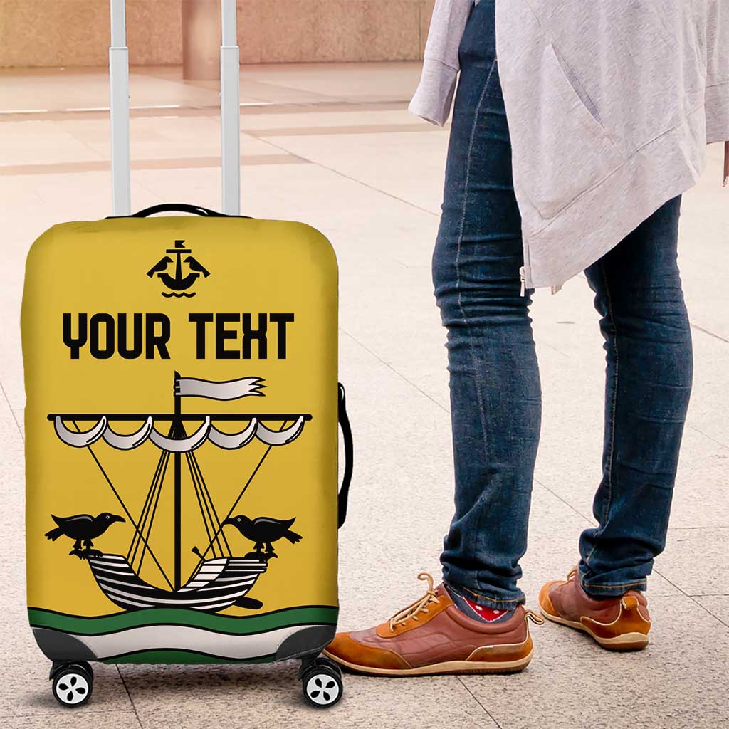 Personalized Lisbon Portugal Luggage Cover Flag Style LT18