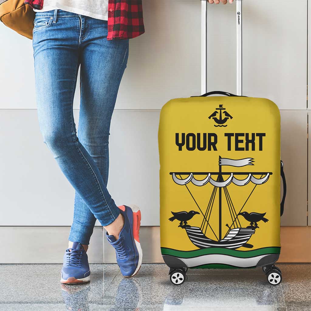 Personalized Lisbon Portugal Luggage Cover Flag Style LT18