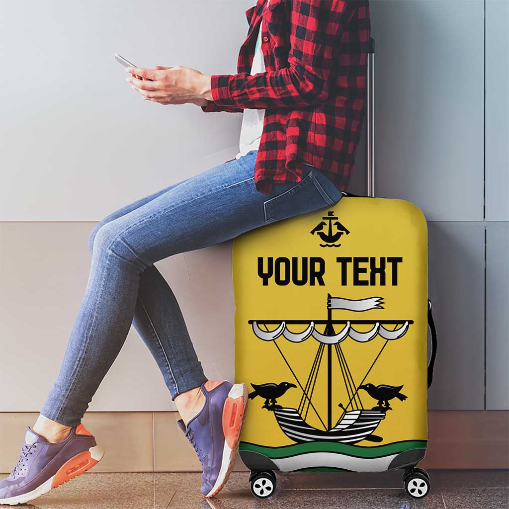 Personalized Lisbon Portugal Luggage Cover Flag Style LT18