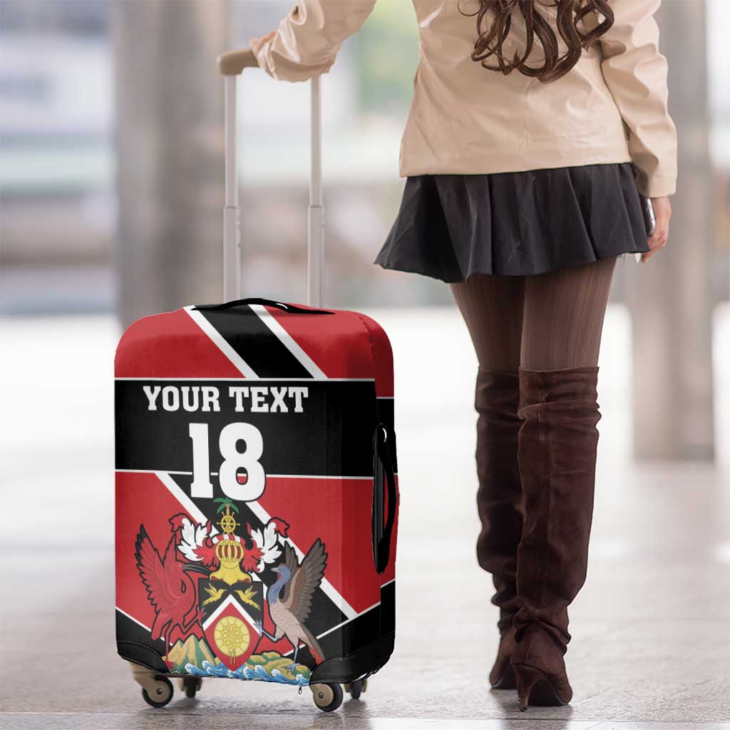 Custom Trinidad and Tobago Luggage Cover Together We Aspire Together We Achieve LT18