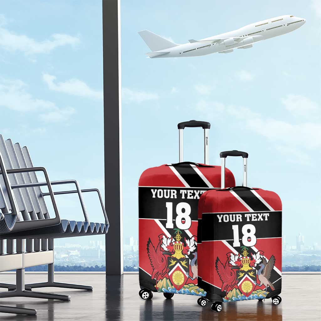 Custom Trinidad and Tobago Luggage Cover Together We Aspire Together We Achieve LT18