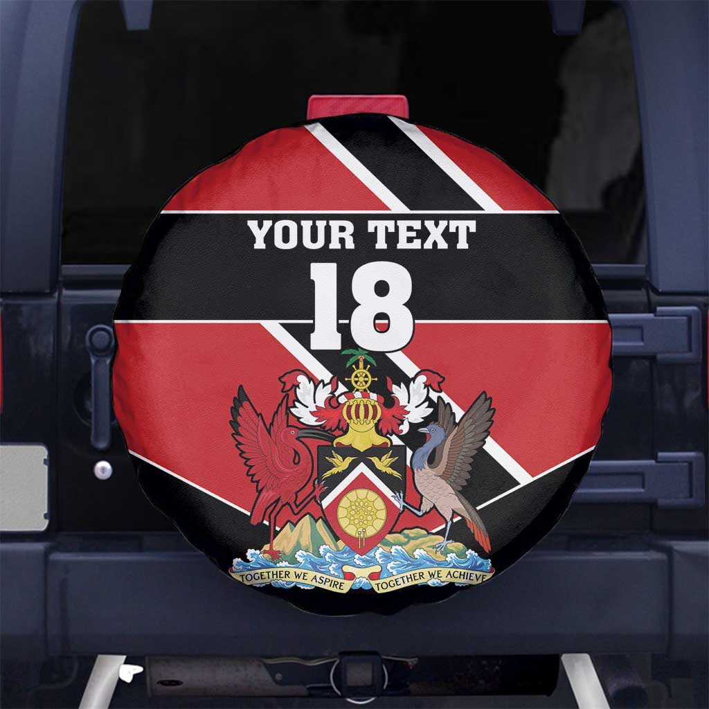 Custom Trinidad and Tobago Spare Tire Cover Together We Aspire Together We Achieve LT18