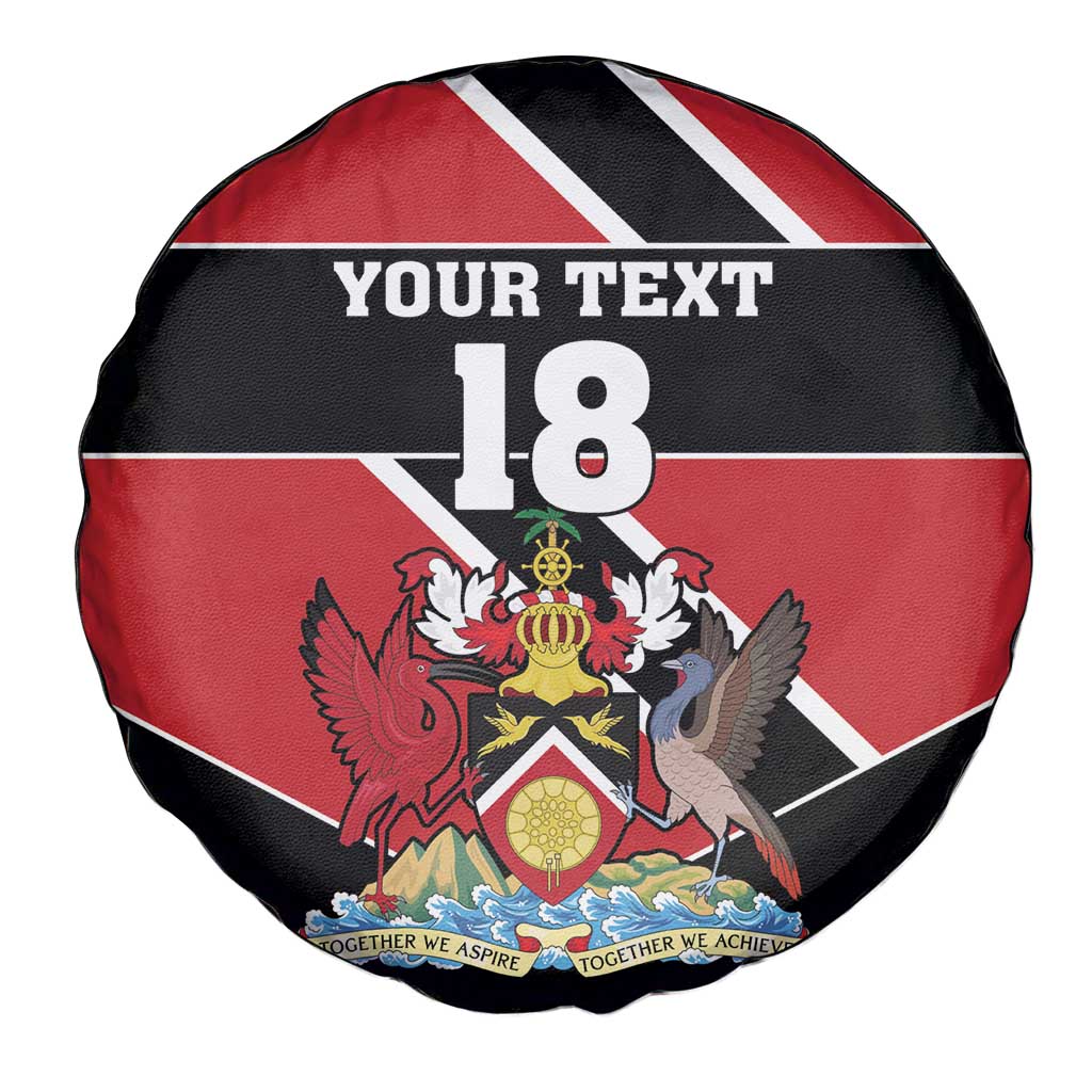 Custom Trinidad and Tobago Spare Tire Cover Together We Aspire Together We Achieve LT18