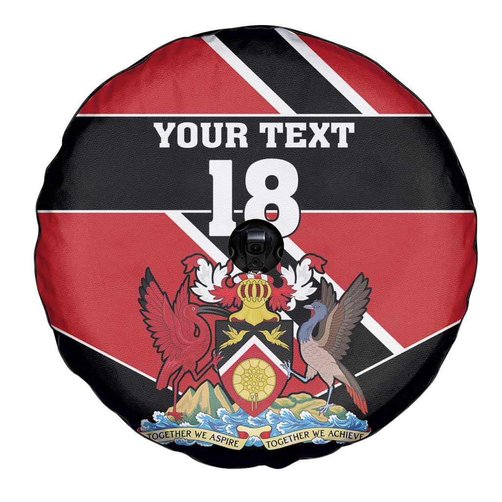 Custom Trinidad and Tobago Spare Tire Cover Together We Aspire Together We Achieve LT18