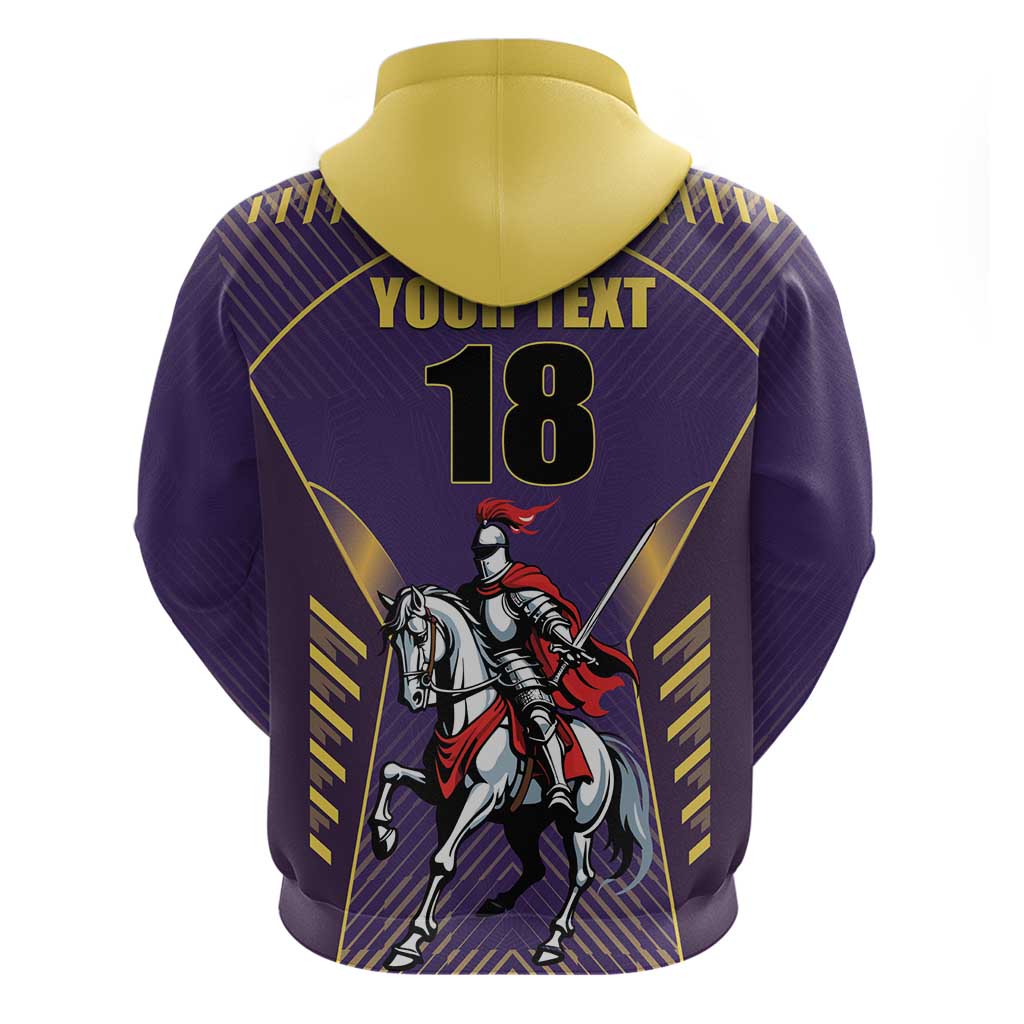 Custom Trinidad and Tobago Cricket Hoodie Go Champion Knight Riders LT18