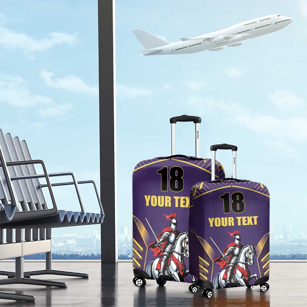 Custom Trinidad and Tobago Cricket Luggage Cover Go Champion Knight Riders LT18