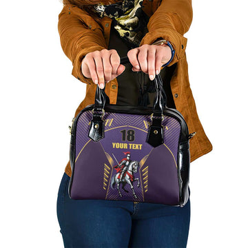 Custom Trinidad and Tobago Cricket Shoulder Handbag Go Champion Knight Riders LT18