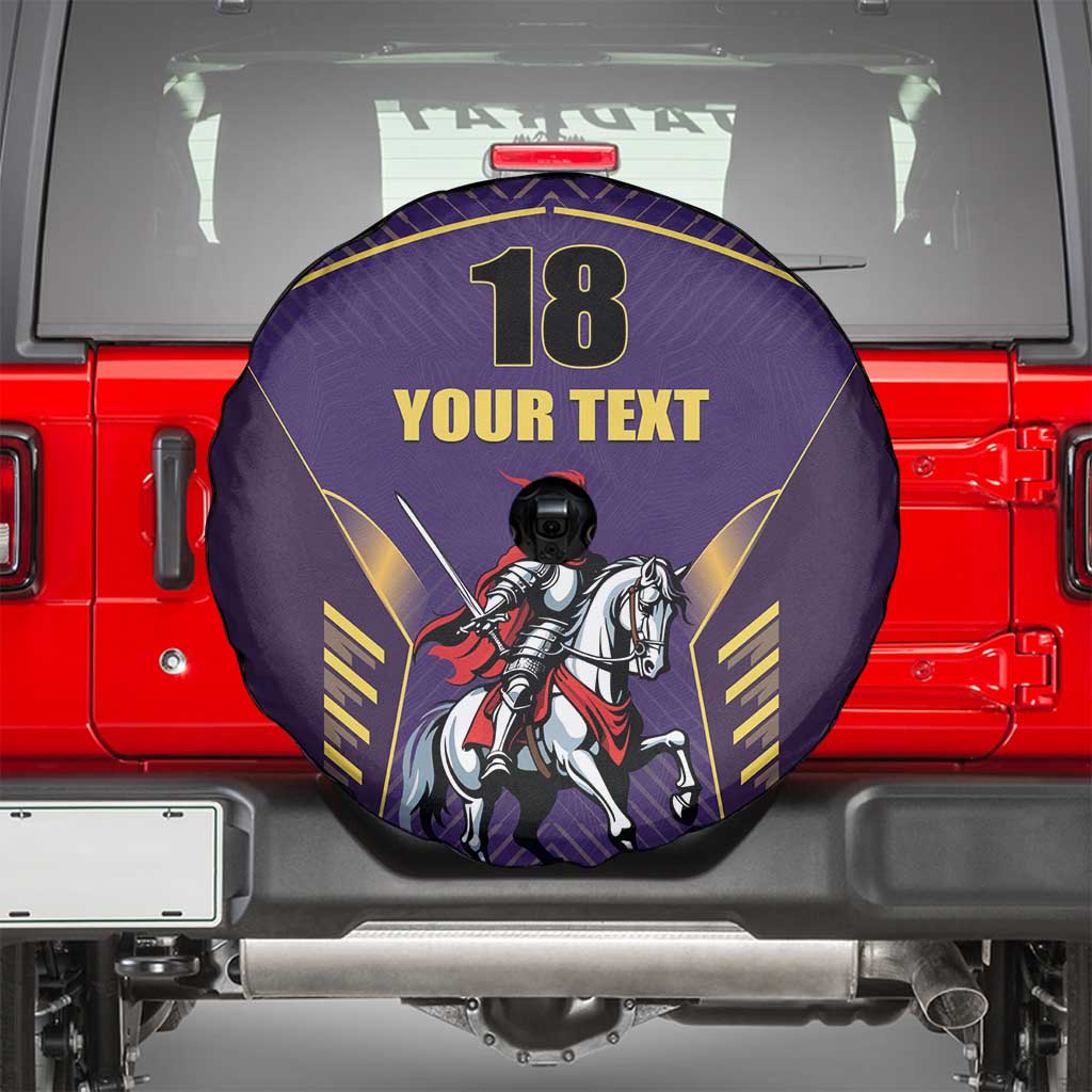Custom Trinidad and Tobago Cricket Spare Tire Cover Go Champion Knight Riders LT18