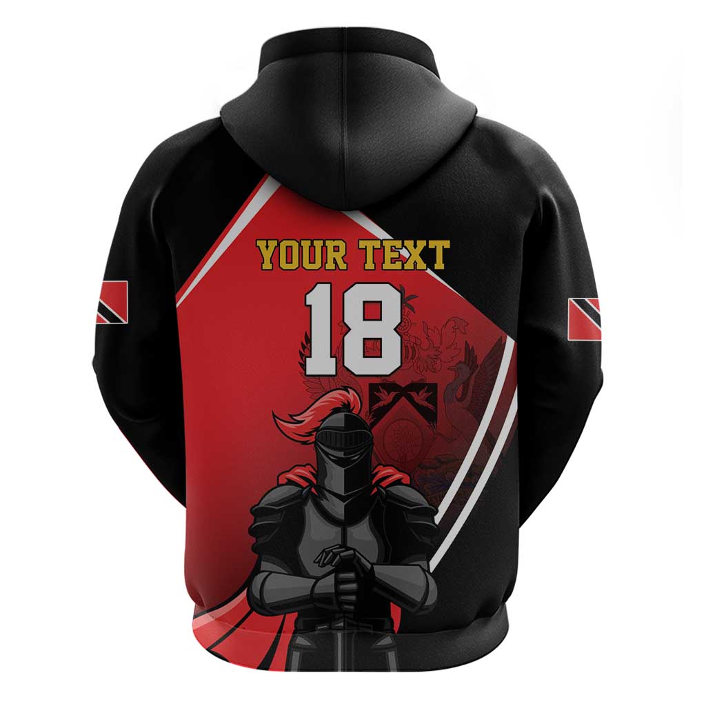 Custom Trinidad and Tobago Cricket Knight Riders Hoodie Go Champion LT18