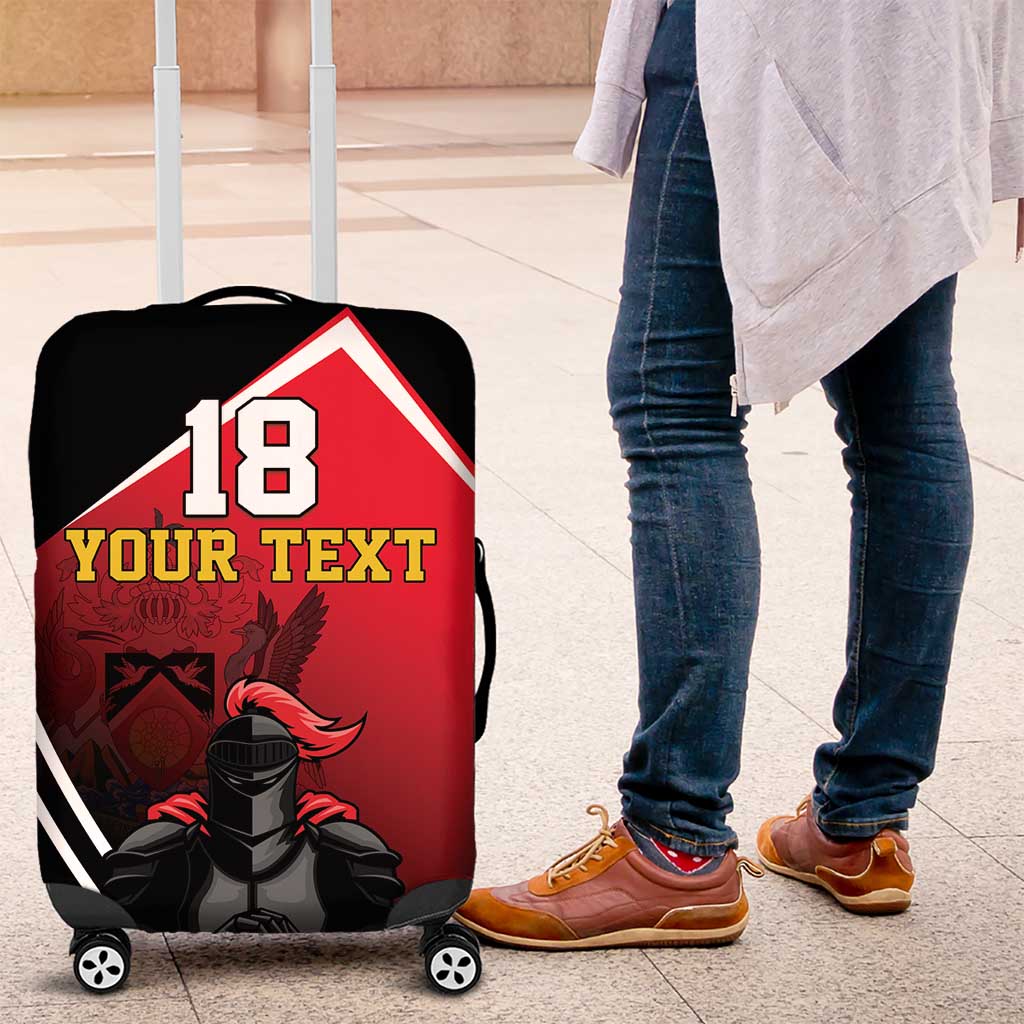 Custom Trinidad and Tobago Cricket Knight Riders Luggage Cover Go Champion LT18