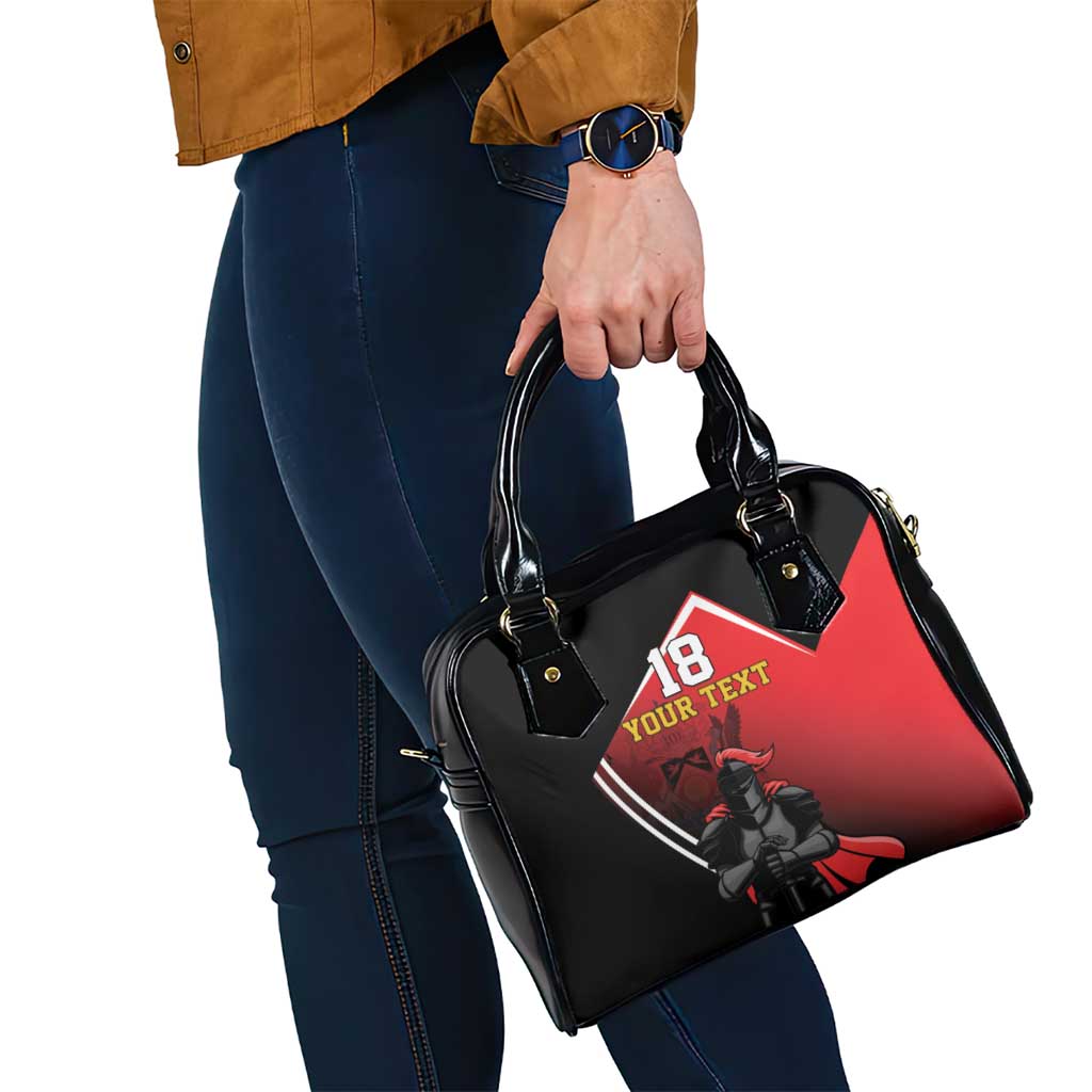 Custom Trinidad and Tobago Cricket Knight Riders Shoulder Handbag Go Champion LT18