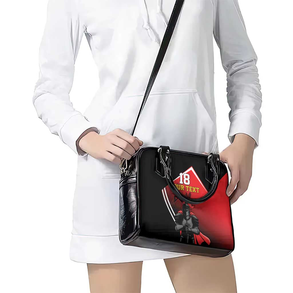 Custom Trinidad and Tobago Cricket Knight Riders Shoulder Handbag Go Champion LT18