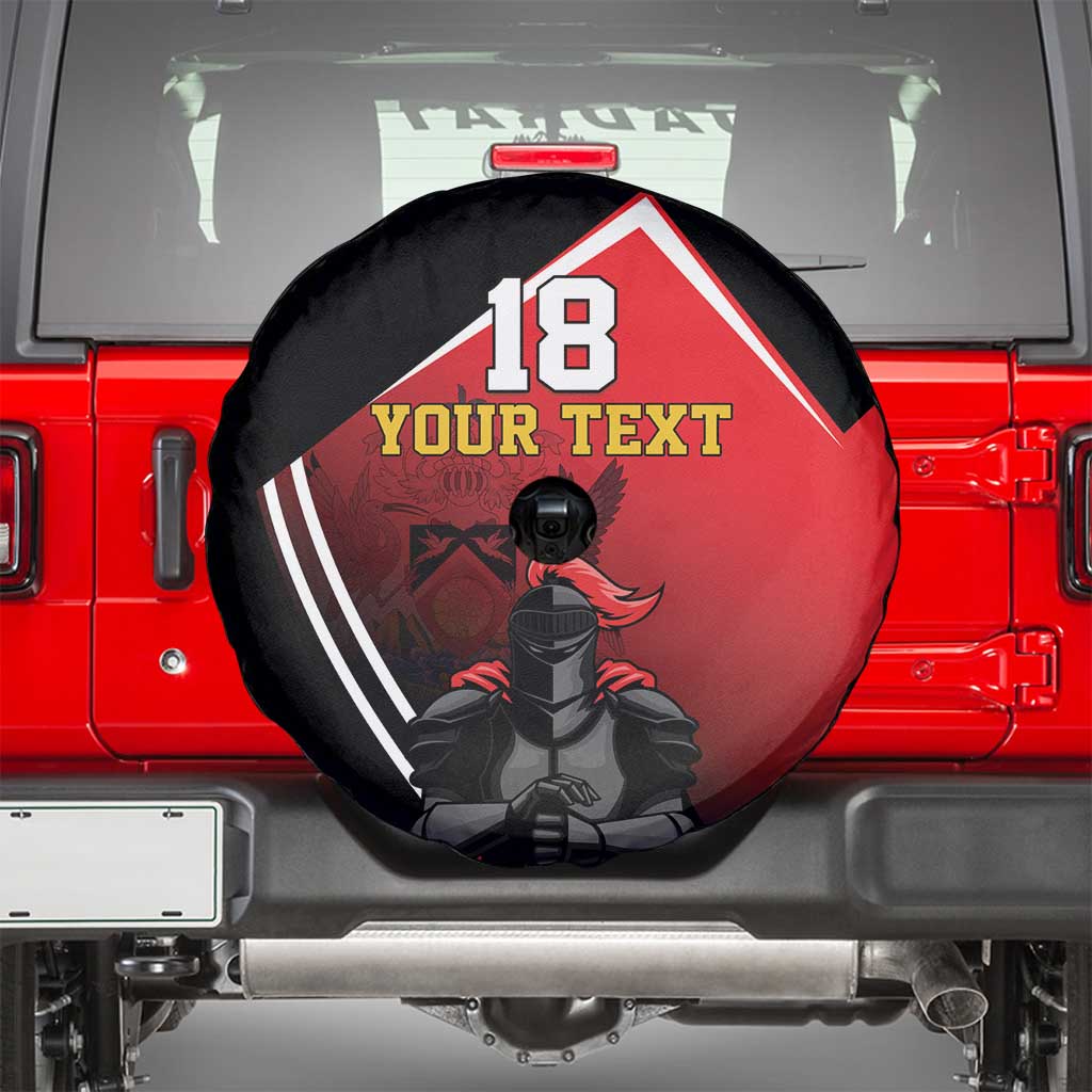 Custom Trinidad and Tobago Cricket Knight Riders Spare Tire Cover Go Champion LT18
