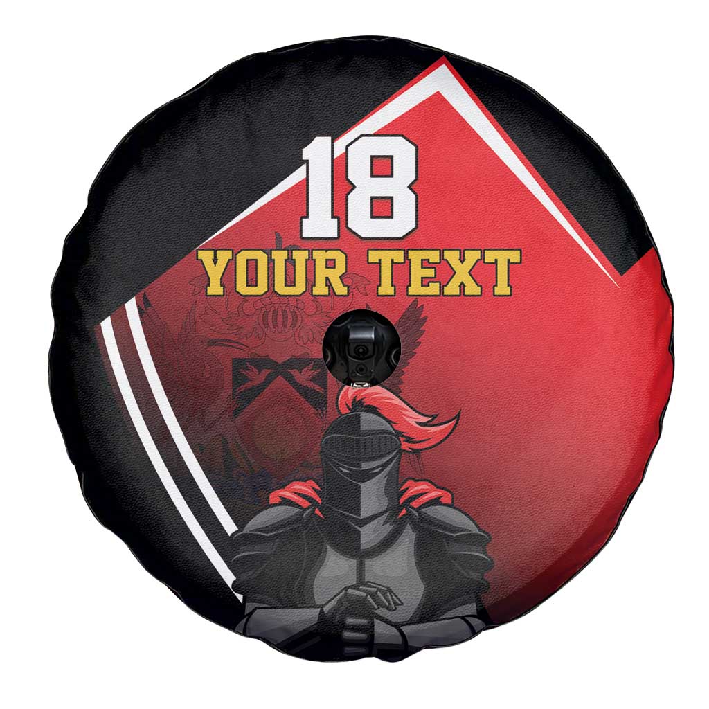 Custom Trinidad and Tobago Cricket Knight Riders Spare Tire Cover Go Champion LT18