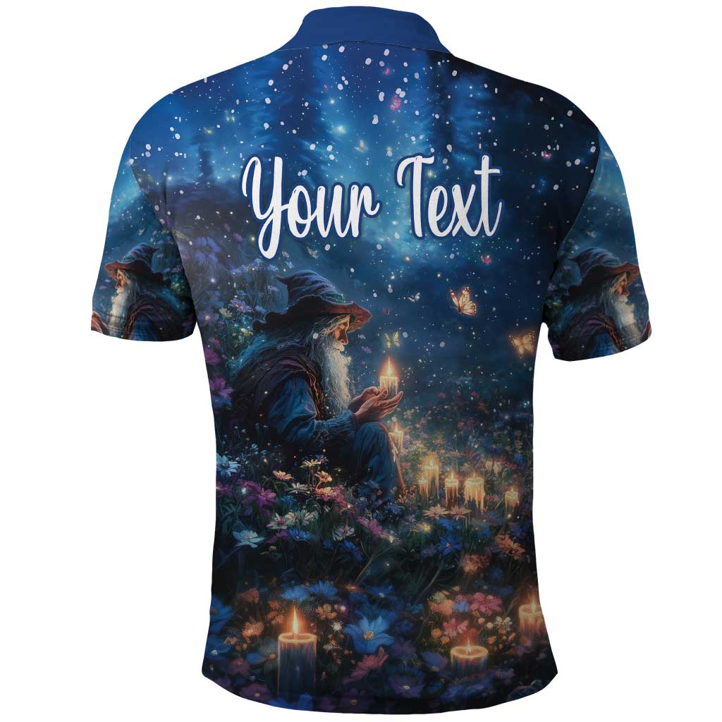 Personalized Iceland Yule Lads Christmas Polo Shirt Merry Kertasnikir Under Vibrant Flowers LT18