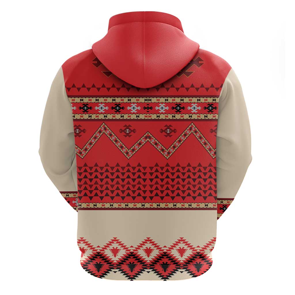 Folk Albanian Patterns Eagle Hoodie LT18
