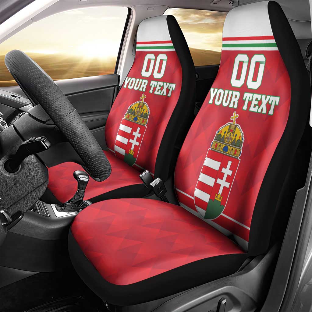 Custom Hungary Hockey Car Seat Cover Magyarorszag Sporty Style LT18